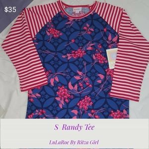 NWT LuLaRoe Randy Tee Size Small